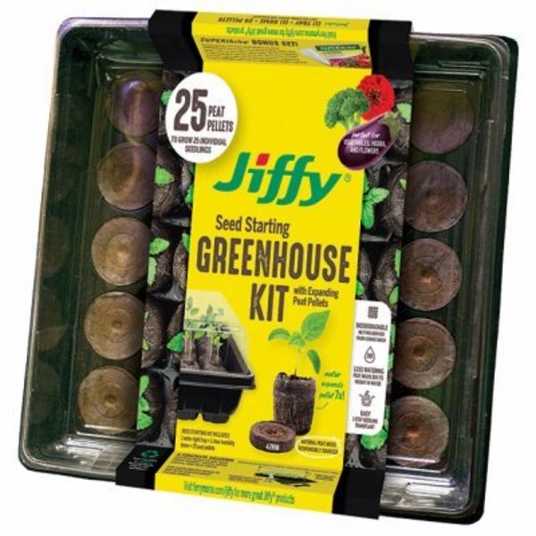 Jiffy Greenhouse W/Label 25Ct J425GS